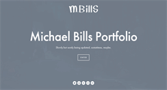 Desktop Screenshot of michaelbills.com